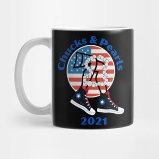 Chucks and Pearls, USA 2021 Mug